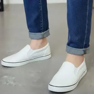 남성 베이직 심플 가벼운 캔버스 유연한 밴딩 편안한 착화감