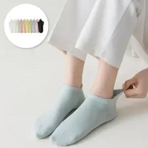 여성삭스 여성용 발목 양말 고급 여성삭스 패션양말 삭스 면양말 무지개양말세트 여성 양말 발목양말세