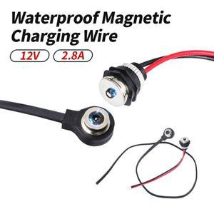 2.8A 12V 회로 마그네틱 충전 커넥터 케이블 방수 남성 여성 웨어러블 Deivce에 대 한 안티 숏 머리 날짜