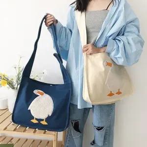 여행가방 캐리어 배낭 캔버스 프랜들리덕 숄더 에코백