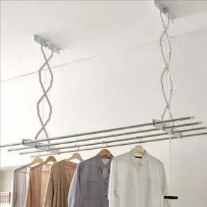 접이식 ITC554Z0 천장 건조대 3단 빨래 건조대 높이 조절 스텐 국산