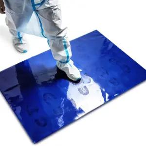 신발용 24 *36 35 마이크론 끈적끈적한 매트 접착 바닥 매트(매트 5개 케이스 각 30매) 건축용 패드 도어