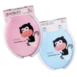 화장실용품 노블립스 변기커버 중 U형 뚜껑용카바 1P 470x360mm