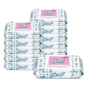 스카트 물티슈 화장지 휴지 캡형 70매 12팩