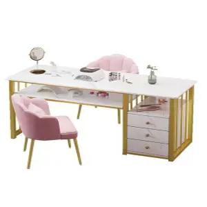 네일샵 테이블 시술대 매니큐어 네일아트 작업대 네일 책상