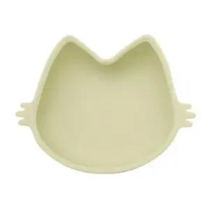 블루마마 유아 토핑 이유식기 실리콘 그릇 그린빈 BNA