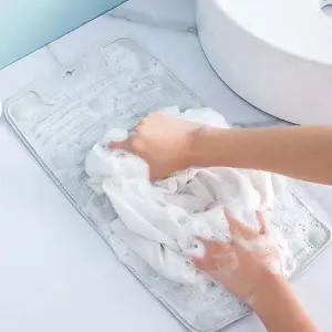 흡착 NSQ742N6 고정 속옷 양말 세탁 손 빨래 미니 실리콘 판