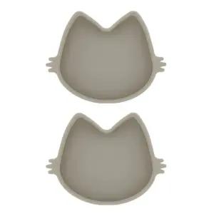 블루마마 아기 실리콘 간식 흡착볼 자기주도 베이지X2 BNA