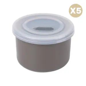 블루마마 도자기 도시락 이유식 간식 과일 250ml X5 BNA