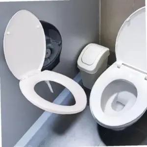 깔끔변기커버 위생 청결 덮개 화이트 양변기커버 특대