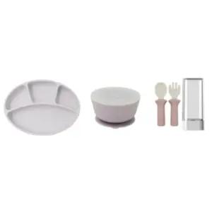 블루마마 자기주도 식판 세트 스푼 포크 이유식 준비 BNA