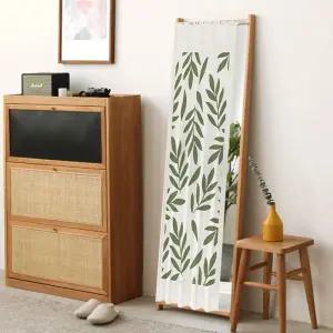 VUNEST 거울 가리개 커튼 전신 인테리어 커튼-일상 거실 소계획 가게 현관