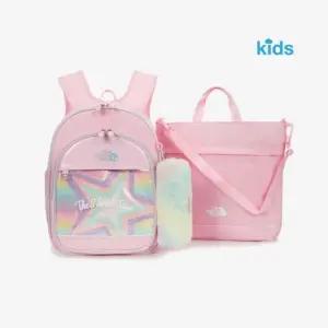 노스페이스키즈s NM2DS01T 걸즈 파핑 스타 스쿨 팩