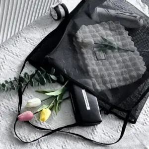 [패션] 대용량 망사 숄더백 메쉬가방 수영장 메쉬 망사가방 수영장가방 여름가방