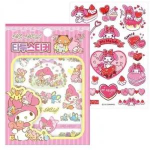 [패션] 캐릭터 페이스 타투 스티커 아동용 데코 스티커