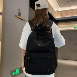 백팩 남녀공용 트레블 무지