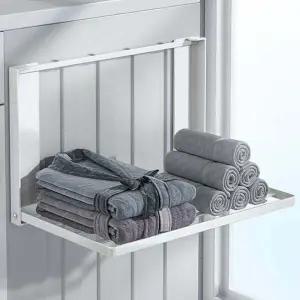 로에드 UTD493J7 무타공 마그네틱 접이식 미니 빨래 건조대