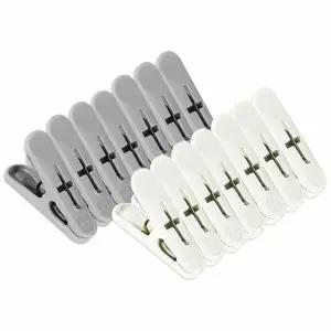 양말 ZQI822O1 빨래집게 14개 2P 속옷 수건 고정 다용도 집게