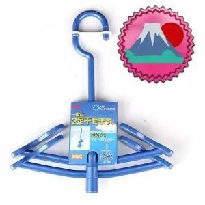 일본마트상품 JZL411Y3 2족 실발걸이 운동화 신발건조대