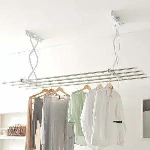 천장 ZPG353Y3 빨래건조대 2단 185cm/천정부착형 건조대 빨래대