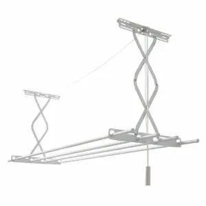 리빙코아 NCL615I0 자바라형 천정건조대 분체도장