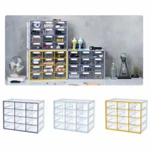 12단 CZX840Z6 시스템 멀티박스 투명 서랍 투톤 컬러 적층 구조