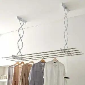 천장 EJO163Q1 빨래건조대 3단 185cm/빨래대 베란다 건조대봉