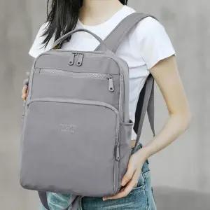 [신상오픈런]여성용 캐주얼 컬러 지퍼포켓 사각형 백팩 (41316330)