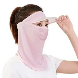 햇빛 YS92EU57 안면 핑크 차단 레쉬가드 마스크