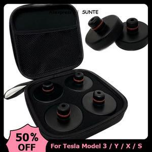 테슬라 호환 실리콘 잭 리프트 패드 포인트 어댑터 모델 3 Y S X용