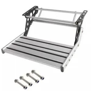 카라반 발판 전동 계단 캠핑카 사이드 발받침대 스탭