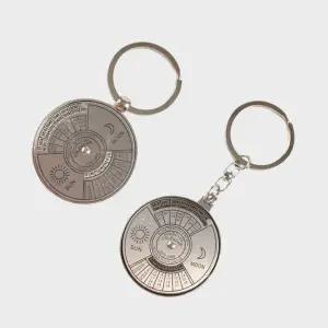 만년달력 키링 50년 키체인 해 달 희귀템 선물용 백참 캘린더