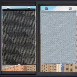 차량용 햇빛 가리개 큐방 블라인드 조수석 차광막 흡착 롤업 블라인드