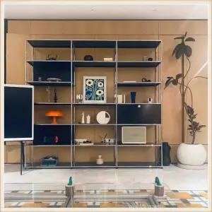 USM 책장 모듈 인테리어장 캐비닛 녹색 파티션 스텐