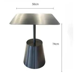 미드센추리모던 테이블의자세트 스테인레스테이블세트