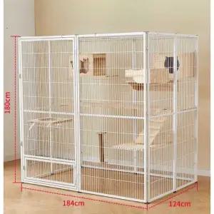 고양이 사육장 캣타워 124 케이지 하우스 철장 경리장