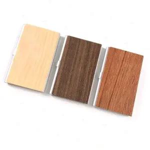 명함케이스 스틸 메탈 우드 원목 명함 보관 홀더 슬롯 명함집 명함지갑