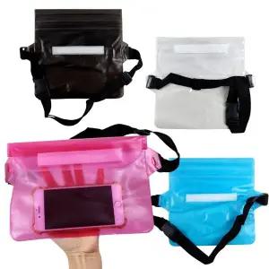 휴대폰 스포츠 파우치 방수팩 물놀이 방수힙색 가방 다용도 워터마크 수영장