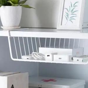 [하프클럽/셀러허브]걸이형 주방 수납 정리 틈새 걸이 언더 선반 DD-11485