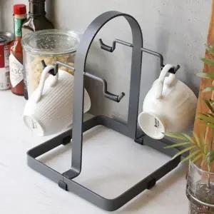 [하프클럽/셀러허브]철재 머그잔걸이 주방 컵정리 찻잔걸이 컵홀더 거치대