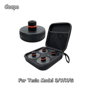 tesla 호환 Model 3 Y S X 내구성 도구 실리콘 잭 리프트 패드 포인트 어댑터