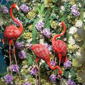 플라밍고 장식 야외 후라밍고 연못 홍학 조경 정원