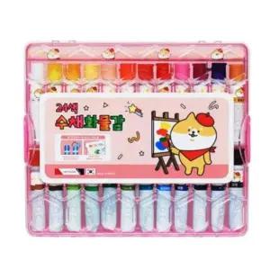 9000 ZV87ZM25 수채화물감 24색 핑크 닝글로리