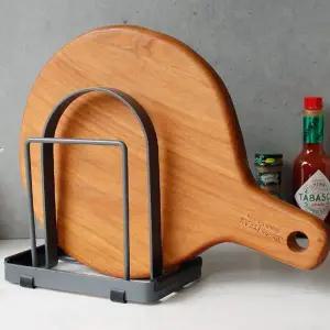 [하프클럽/셀러허브]철제 도마꽂이 도마 정리 수납 거치대 집들이 선물