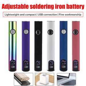 디지털 510 전기 납땜 충전 조정 압력 인두 400MAH 3단계 예열 기능이 배터리 있는