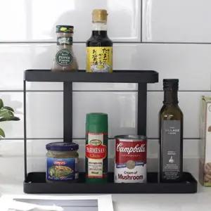 [하프클럽/셀러허브]철제 양념 정리대 양념통 트레이 양념병 선반 정리랙