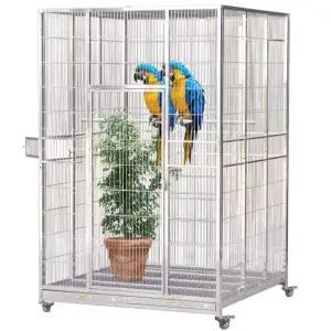 앵무새 케이지 특대형 새장 스테인리스 앵무새장
