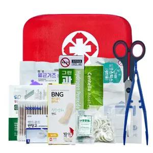 미니 하드 구급용품 키트 구급가방 15종