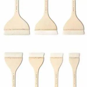 배경용 YY15XS97 플랫 아크릴 페인팅 붓 6호 100F 크기