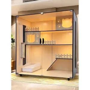 대형새장 고양이 놀이터 사육장 냥이 하우스 아크릴